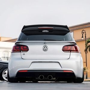 Aucun Capuchon de Spomicrophone de Toit Arrière pour VW Golf 6 MK6 GTI GTD 6R 2010-2013, Style Robot, Coffre Arrière, Aile, Accessoires de Voiture, Tuning