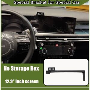 Aucun Support de téléphone portable pour voiture, pour Hyundai Tucson NX4 2025 2026, support d'écran MagSafe, support de chargeur sans fil, accessoires automobiles