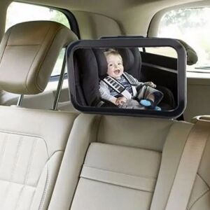 Aucun Rétroviseur large réglable pour siège arrière de voiture, moniteur de sécurité pour bébé et enfant, sauna, repos, style intérieur, haute qualité