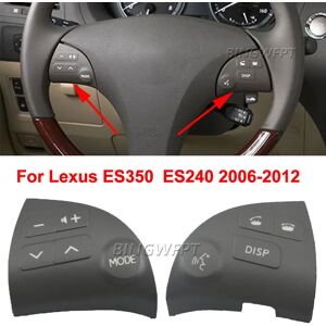 BINGWFPT Couvercle de bouton de haut-parleur Bluetooth multifonctionnel, bouton de volant, Lexus ES350, 84250-33190, 1 paire