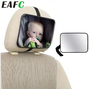 EAFC 1 pièces réglable large voiture siège arrière miroir bébé/enfant siège voiture sécurité miroir moniteur carré sécurité voiture bébé miroir voiture intérieur