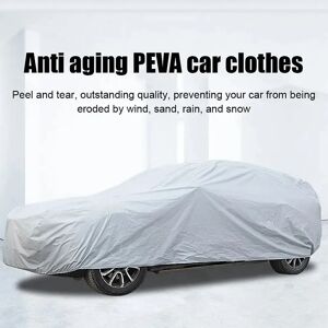Aucun Juste de Protection Universelle pour Voiture, Couverture Complète, Portable, Extérieur, Étanche, UV, Anti-Rayures, Degré, Vêtements, Anti-Poussière, Accessoire