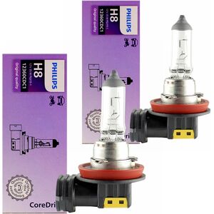 2X Philips Vision H8 12V 35W PGJ19-1 12360CDC1 feu antibrouillard de voiture d'origine qualité OEM ampoule principale automatique