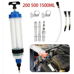Aucun Extracteur de liquide d'huile de voiture 200/500/1500ML, aspiration manuelle, extracteur de vide, pompe à Siphon, liquide de frein, pompe à seringue