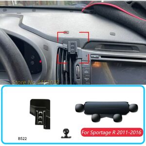 Aucun Support de téléphone de voiture pour Kia Sportage R, support de gravité, support de montage, GPS