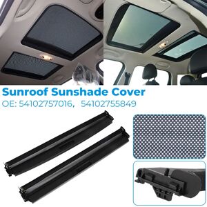 Aucun Couverture de pare-soleil de toit ouvrant panoramique de voiture, protection UV pour BMW Mini Clubman Countryman R55 R56 R60 Cooper S One JCW 07-16 54102757016