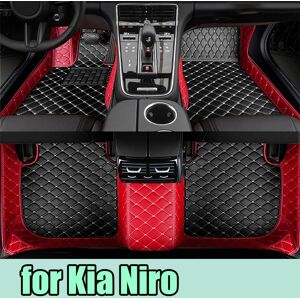 Aucun Tapis de sol en cuir imperméable pour Kia Niro SG2, tapis de voiture, coussin en polymères, couverture de boue, accessoires de voiture, pièces intérieures, 2023, 2024, 2025