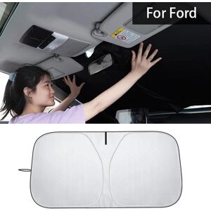 Aucun Outils de couverture de pare-soleil de pare-brise de voiture, accessoires automobiles pour Ford Focus MK2 MK3 Mustang Fiesta MAX F150 Puma Kuga MK7 Escape Ecospor