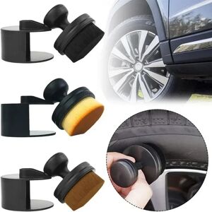 Aucun Brosse de pneu de voiture, dépoussiérage, artefact, conception de joint avec couvercle, brosse de voiture Portable haute densité, outils de nettoyage de voiture, accessoires