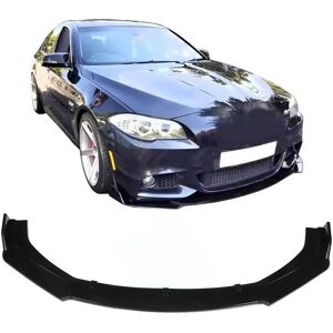 Aucun Kit de séparateur de pare-chocs avant universel pour voiture, kit de corps de modelmicrophone avant, noir brillant, haute ténacité, 3 pièces