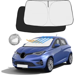 Aucun Pare-soleil avant et arrière pour Renault ZOE, pare-brise de voiture, accessoires automobiles, couverture de nuit, pare-soleil, 2013-2019, 2020, 2021, 2022, 2023