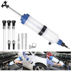 Aucun Extracteur de liquide d'huile de voiture, pompe à seringue de liquide de frein, pompe à seringue de changement d'huile, aspiration manuelle, pompe manuelle de transfert de carburant sous vide