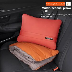 Aucun Couverture de voiture multifonctionnelle, oreiller, coussin de taille, accessoires de décoration intérieure, couette de climatisation pour voiture Haval
