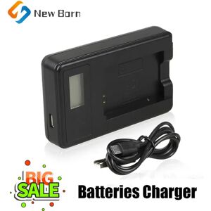 Câble USB chargeur de batterie LCD Li-40B/Li-42B/Li-40C recharge pour Olympus FE-190/FE-220/FE-230 FE-290 EN-EL10 KLIC-7006 NP-45