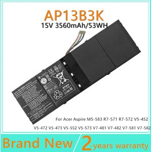 juyaning AP13B3K batterie d'ordinateur portable pour Acer Aspire V5-472 V5-472G V5-472P V5-473 V5-473G V5-452