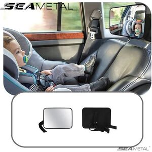 Aucun Rétroviseur de voiture miroirs pour bébé pour sécurité miroir intérieur universel siège de voiture appui-tête miroir moniteur enfant bébé sécurité conduite