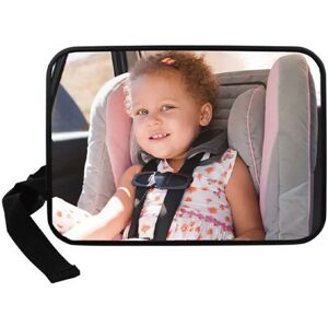 Aucun Rétroviseur de voiture miroirs pour bébé pour sécurité miroir intérieur universel siège de voiture appui-tête miroir moniteur enfant bébé sécurité conduite