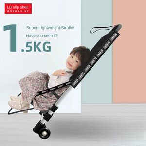 Aucun Poussette bébé 2kg trike, peut s'asseoir et s'allonger, léger et tr/min, et le bébé peut voyager et marcher dans le chariot de bébé.