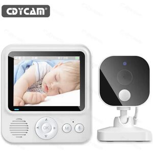 Cdycam ABM900 2.8 pouces bébé moniteur Surveillance vidéo bébé caméra Protection de sécurité Audio bidirectionnel Vision nocturne Cam Babysitte