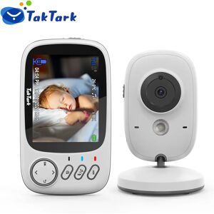 TakTark 3.2 pouces sans fil vidéo bébé moniteur Auto Vision nocturne interphone bidirectionnel surveillance de la température caméra de Surveillance nounou