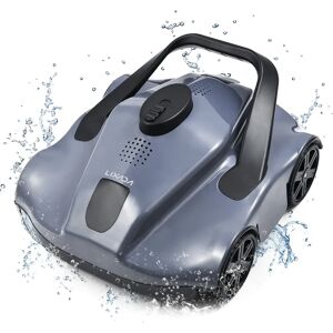 Aucun Robot nettoyeur de piscine automatique, aspirateur de piscine robot sans fil pour piscines plates au sol
