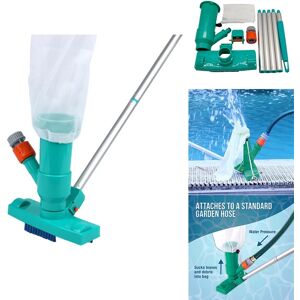 Aucun Aspirateur sous-marin portable avec brosse, jet pour piscine hors sol, spas, étangs et FounAF