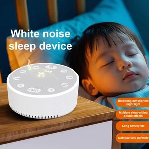 Aucun Machine à bruit blanc Portable pour bébé, sons apaisants, thérapie du sommeil, générateur de moniteur sonore pour bébés et adultes, relaxation