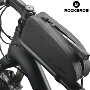Aucun ROCKBROS sac de vélo étanche cyclisme haut avant Tube cadre sac grande capacité vtt route vélo sac vélo accessoires