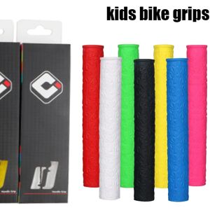 Aucun ODI enfants poignée de vélo longue ergonomique blanc rose rouge jaune bleu vert noir poignée de guidon de vélo pour enfants poignées de vélo