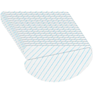 Aucun Tampons de nettoyage pour aspirateur Ecovacs Deebot OZMO T8 AIVI T8 Max T9 AIVI AIVI +, 50 pièces