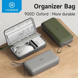 Hagibis organisateur électronique voyage câble organisateur sac pochette Portable étui de transport pour câble chargeur carte SD souris batterie externe