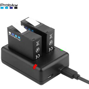 probty Pour Insta360 Ace Pro Ace 2200mAh batterie et LED double chargeur pour Insta360 Ace Pro accessoires