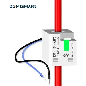 Zemismart-Compteur d'énergie intelligent, moniteur WiFi Zigbee, capteur électrique, mesure en temps réel, fonctionne avec Tuya Zigbee2mqtt, assistant domestique