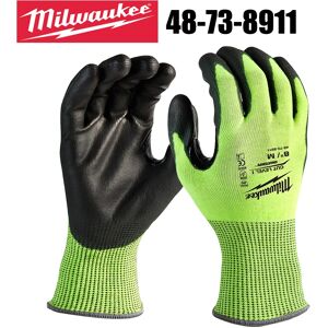 Milwaukee gants Anti-coupure M/L A1 niveau coupé 1 haute visibilité accessoires de gants trempés en