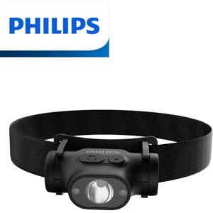 Philips Lampe de poche LED aste de type C, lampe de sauna, lanterne de pêche, capteur de tête, éclairage extérieur, camping