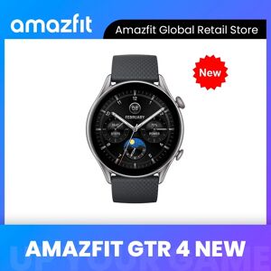 Nouvelle Amazfit GTR 4 NOUVEAU GTR4 GTR-4 NOUVEAU 46mm Smartwatch 150 + Modes de dehors Autonomie de la Batterie 12 jours Montre Intelligente Pour IOS Android