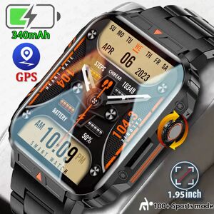 ChiBear 2024 nouveau 1.95 extérieur militaire homme montre intelligente hommes Bluetooth appel Smartwatch