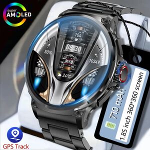 ChiBear 2024 nouveau pour Huawei Xiaomi hommes GPS piste montre intelligente 1.85 pouces Ultra HD AMOLED écran 710 Mah batterie Bluetooth appel Smartwatch