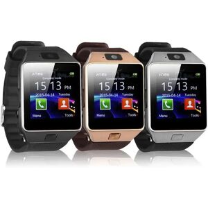 oein DZ09-Montre connectée à écran tactile, smartwatch, avec caméra, plusieurs langues, pour téléphone iOS et Android, livraison gratuite