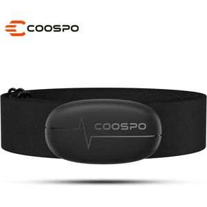 COOSPO COOéventuelles O-Sangle de moniteur de fréquence cardiaque étanche pour ordinateur de vélo Garmin Wahoo, Bluetooth 4.0, capteur ANT + HRM, H6, H9Z