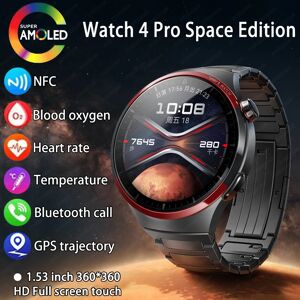 ZYKEXUAN Pour Huawei WATCH 4 PRO montre intelligente hommes édition d'exploration spatiale Bluetooth appel GPS NFC fréquence cardiaque sport SmartWatch 2024 nouveau