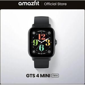 Amazfit-GTS 4 mini new Smartwatch avec Alexa, fréquence cardiaque 24h intégrée, 150 modes de sport, montre intelligente, nouveau