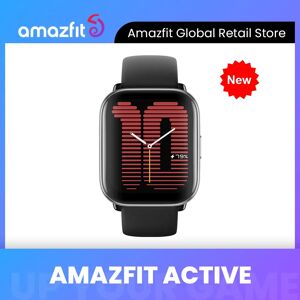 Nouveau Amazfit Active 42mm montre intelligente 5 systèmes de positionnement par Satellite 14 jours d'autonomie Smartwatch pour téléphone Android IOS