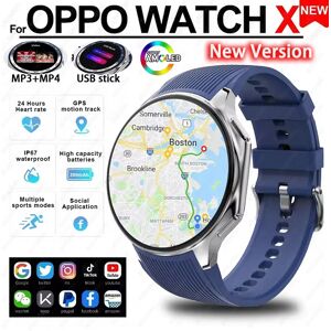 BOXUXING 2025 nouveau pour montre OPPO X montre intelligente d'affaires haut de gamme 32G grand Album de mémoire Smartwatch hommes sport Fitness Bracelet étanche