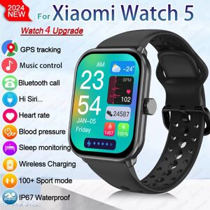 ZYKEXUAN Pour Huawei Xiaomi montre intelligente hommes femmes 2.01- pouces HD écran tactile complet IP67 étanche Bluetooth appel moniteur de santé Smartwatch