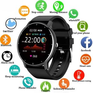 LIGE 2025 montre intelligente femmes hommes dame cadeau Sport Fitness montres moniteur de fréquence cardiaque étanche Smartwatch pour Xiaomi Android IOS