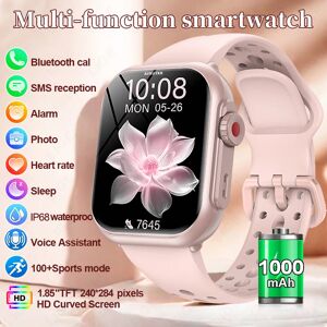 LIGE Smartwatch Ultra2 hommes femmes 1000mAh AMOLED fréquence cardiaque Sport Bluetooth appel GPS piste étanche montre intelligente pour iOS Android