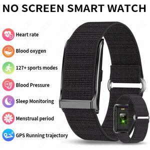 LIGE 2025 sans écran montre intelligente fréquence cardiaque sang oxygène 24H suivi de santé Smartwatch Fitness activité Tracker montre hommes femmes