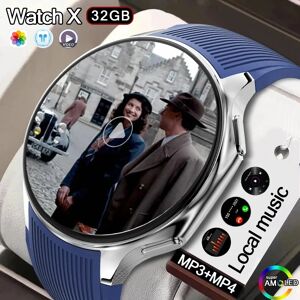 GUHUAVMI Pour Huawei Xiaomi nouveau 32G RAM mémoire montre intelligente hommes 1.43 pouces fréquence cardiaque locale Bluetooth appel AMOLED 466*466 HD SmartWatch homme