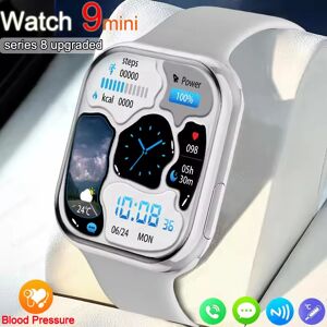GUHUAVMI Montre intelligente 9 Mini femmes Ultra série NFC Smartwatch hommes BT appel étanche sans fil charge 2.05 pouces écran pour montre IOS 9
